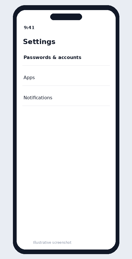 Illustrative screenshot for this setup step