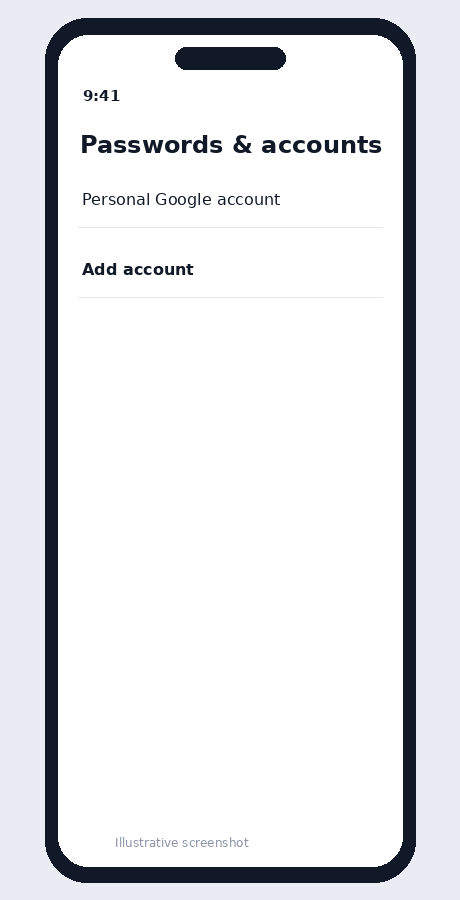 Illustrative screenshot for this setup step
