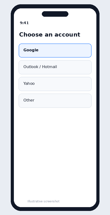 Illustrative screenshot for this setup step