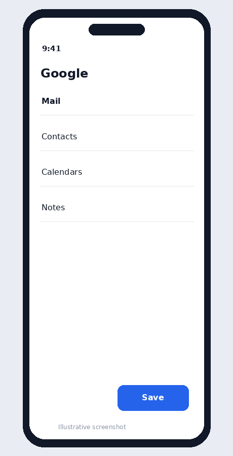 Illustrative screenshot for this setup step