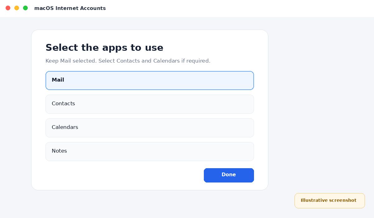 Illustrative screenshot for this setup step
